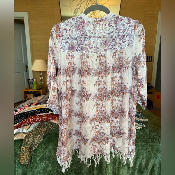 Roberta Roller Rabbit Printed Coverup/Tunic - Picture 2 of 3